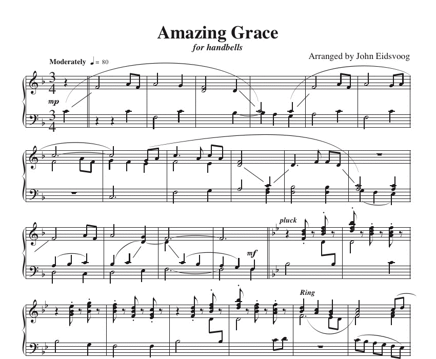 Amazing Grace (bell choir)